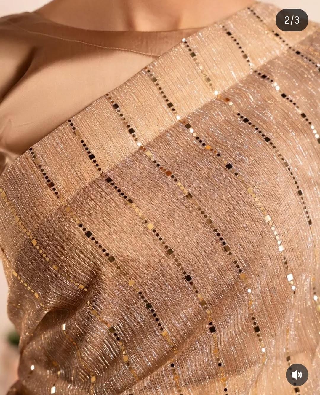 Shimmer Stitched Saare - Ready To Wear