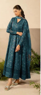 3 Piece Stitched Chikankari Dress - Ready To Wear