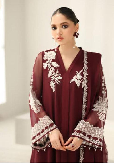 3 Piece Luxury Chiffon Dress - Ready To Wear