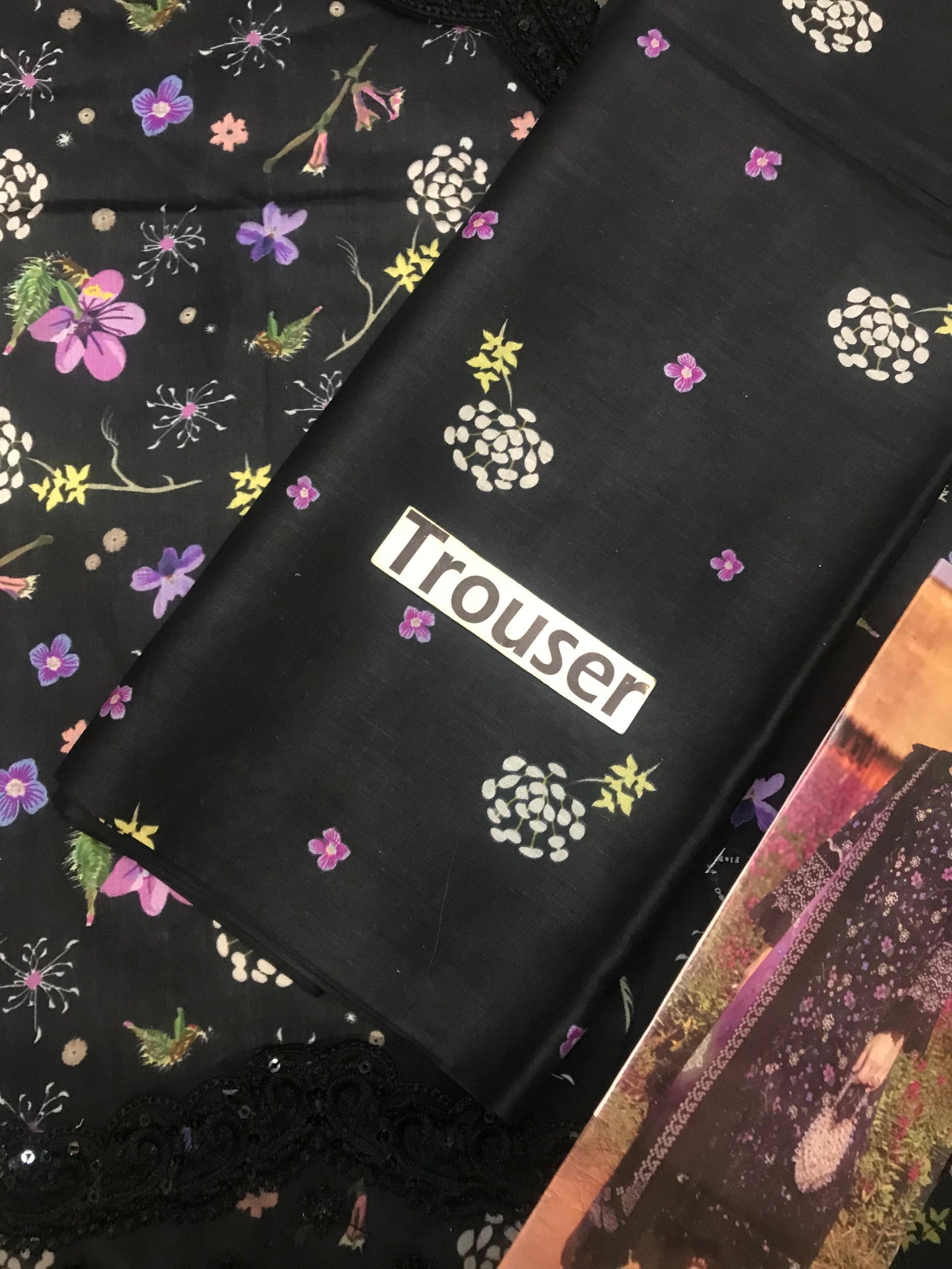 3 Piece Stitched Lawn Dress - Ready To Wear