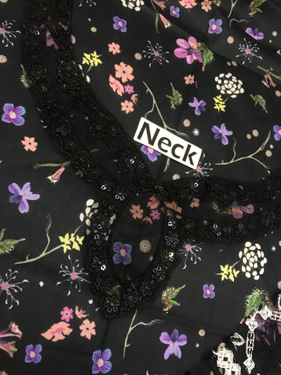 3 Piece Stitched Lawn Dress - Ready To Wear