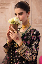 3 Piece Stitched Silk Dress - Ready To Wear