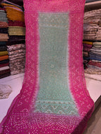 Chunri Dupatta in 2 tone colour