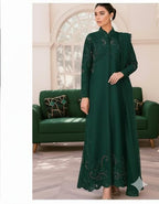 3 Piece Stitched Embroidery Dress - Ready To Wear