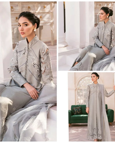 3 Piece Stitched Embroidery Dress - Ready To Wear