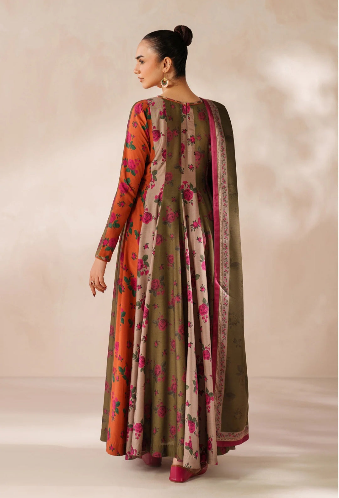 3 Piece Stitched Silk Suit - Ready to Wear