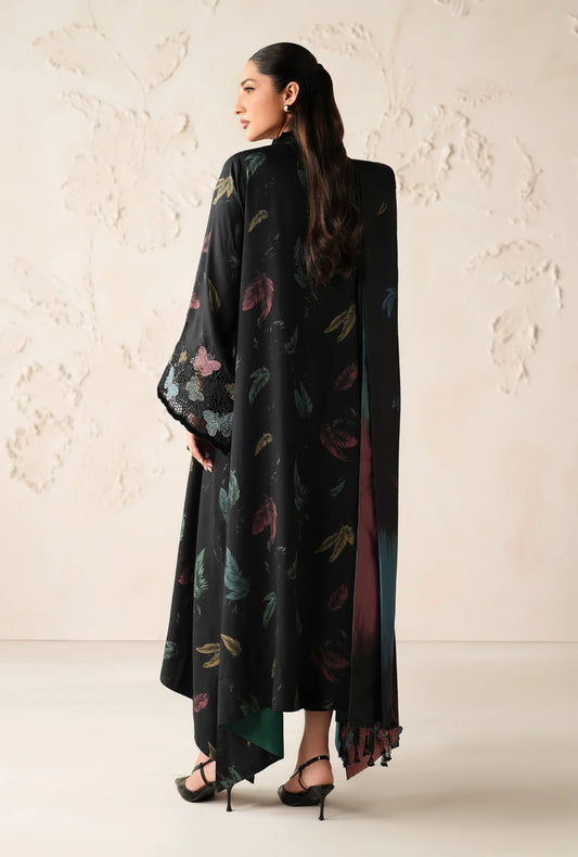 03-Piece Printed Lawn Suit With Chiffon Dupatta | Ready To Wear