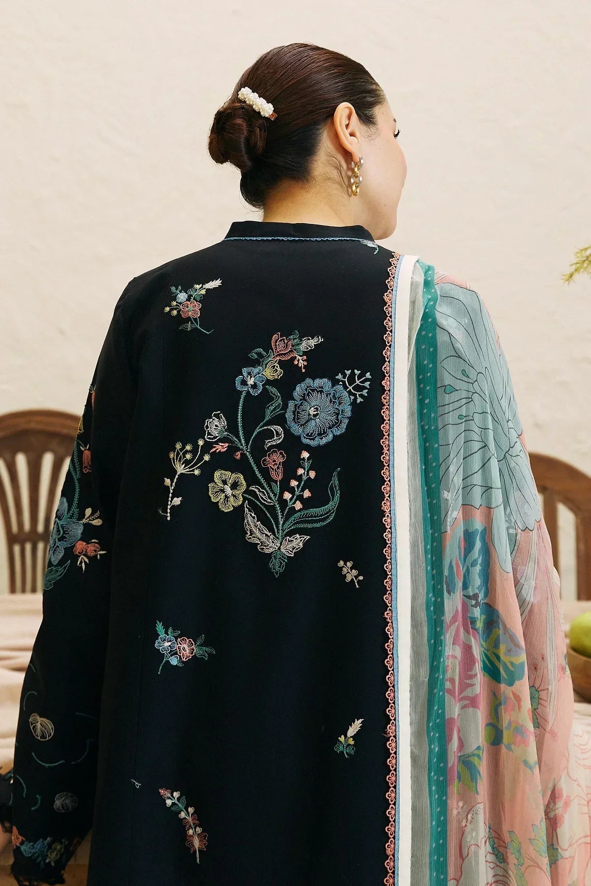 3Piece Heavy Embroidered Lawn Cotton Dress