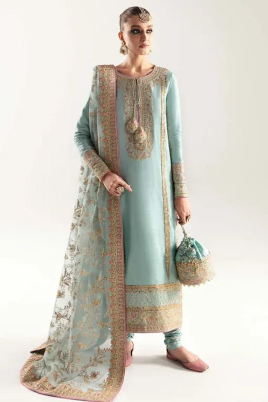 03-Piece Korean Raw Silk Suit - Ready TO Wear