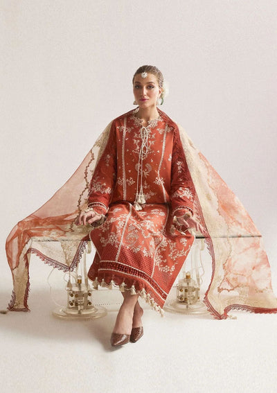 3 Piece Stitched Dress - Ready To Wear