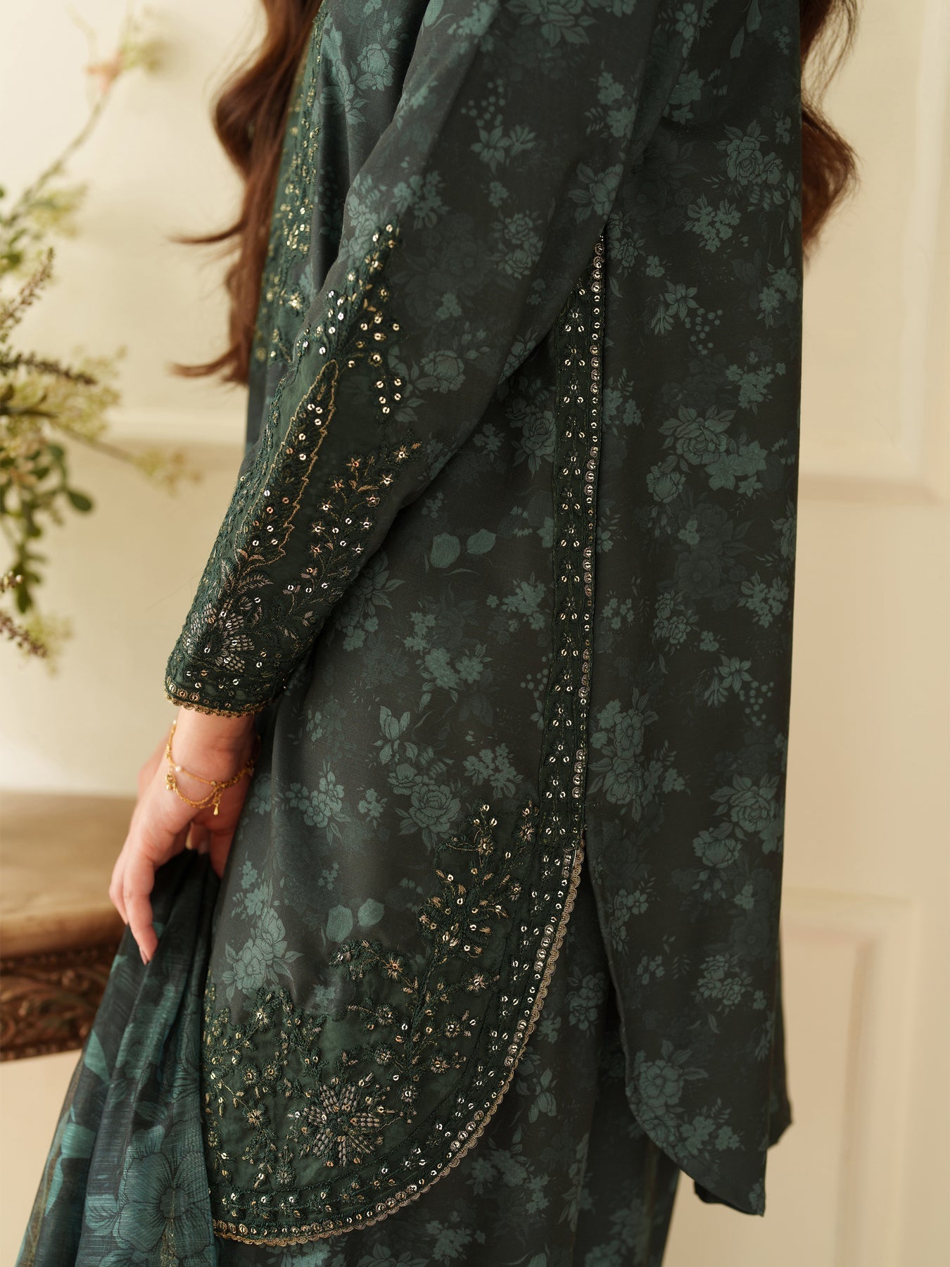 03-Piece Stitched Digital Printed Lawn Suit Ready To Wear