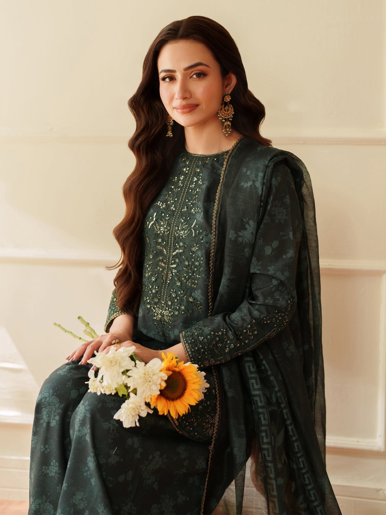 03-Piece Stitched Digital Printed Lawn Suit Ready To Wear