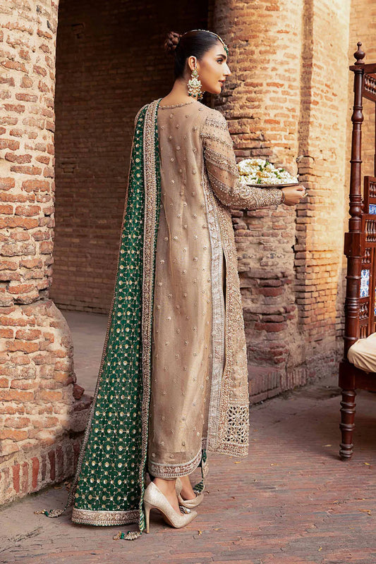 3 Piece Luxury Hand Embellished Organza Suit with Chiffon Dupatta | Ready to Wear