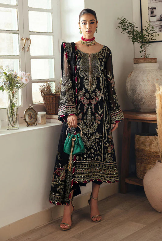 03-Piece Heavy Embroidery Chiffon Suit | Ready To Wear