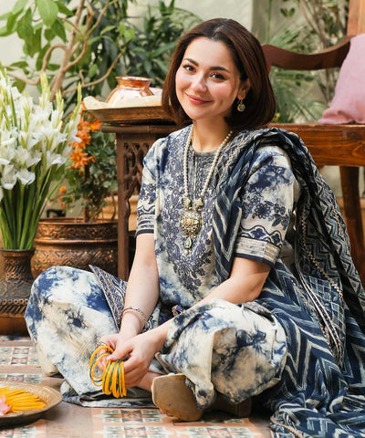 3 Piece - Embroidered Lawn Suit