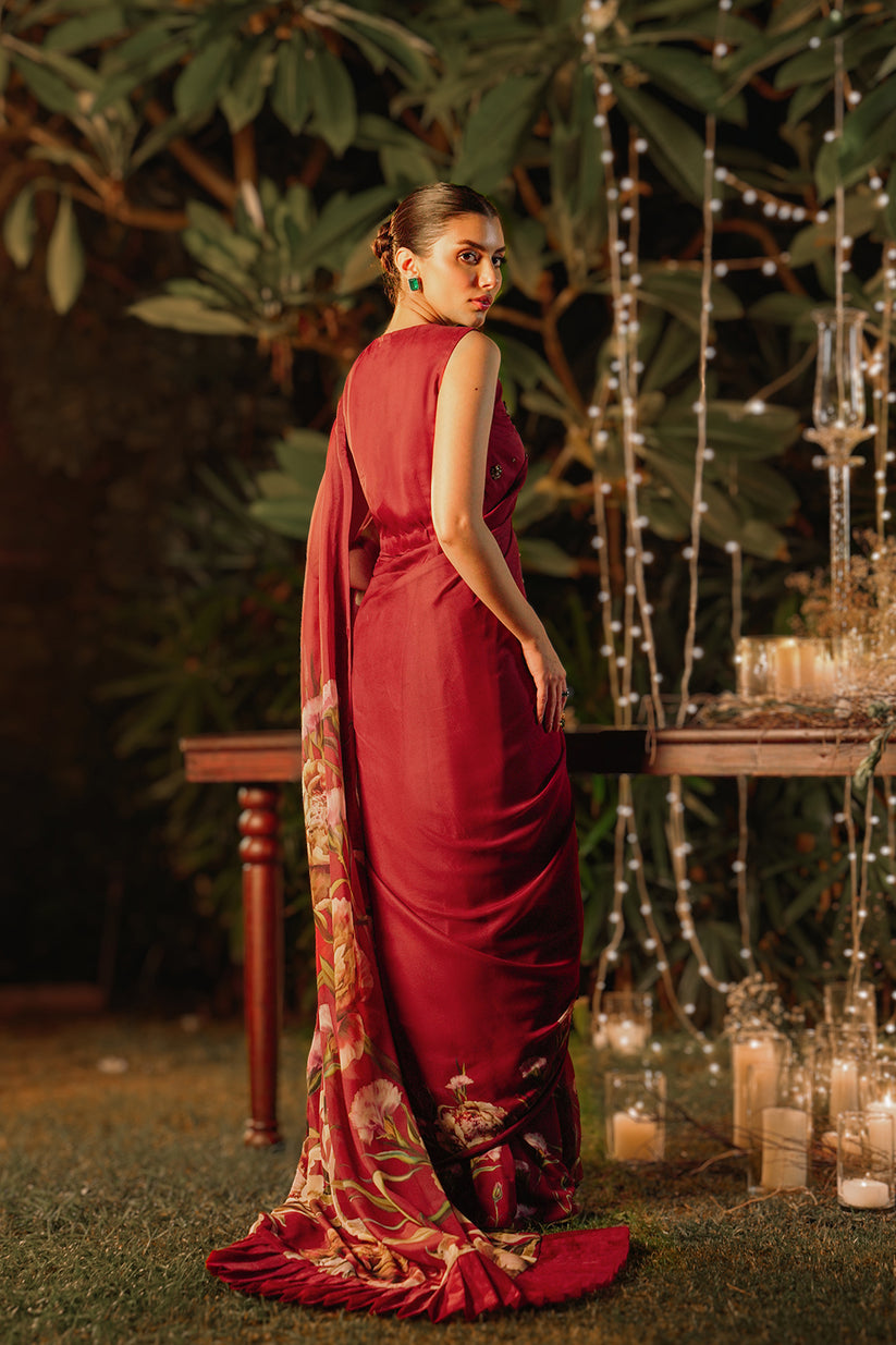 Stitched Silk Saare - Ready To Wear