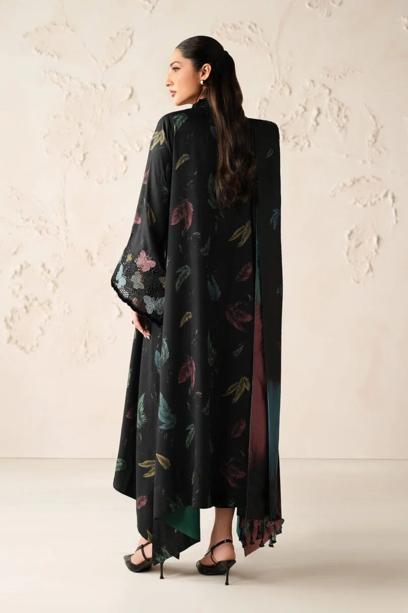 03-Piece Printed Lawn Suit - Ready To Wear