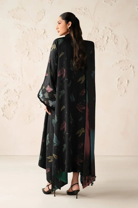 03-Piece Printed Lawn Suit - Ready To Wear