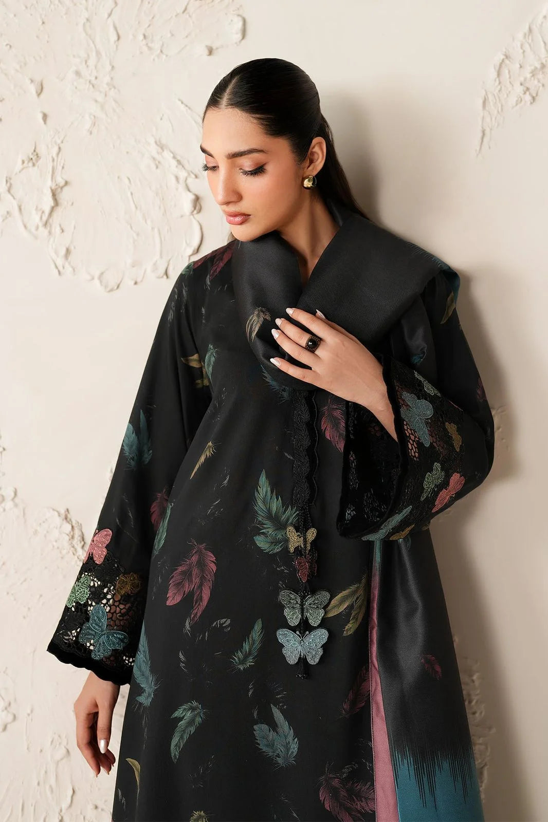 03-Piece Printed Lawn Suit - Ready To Wear