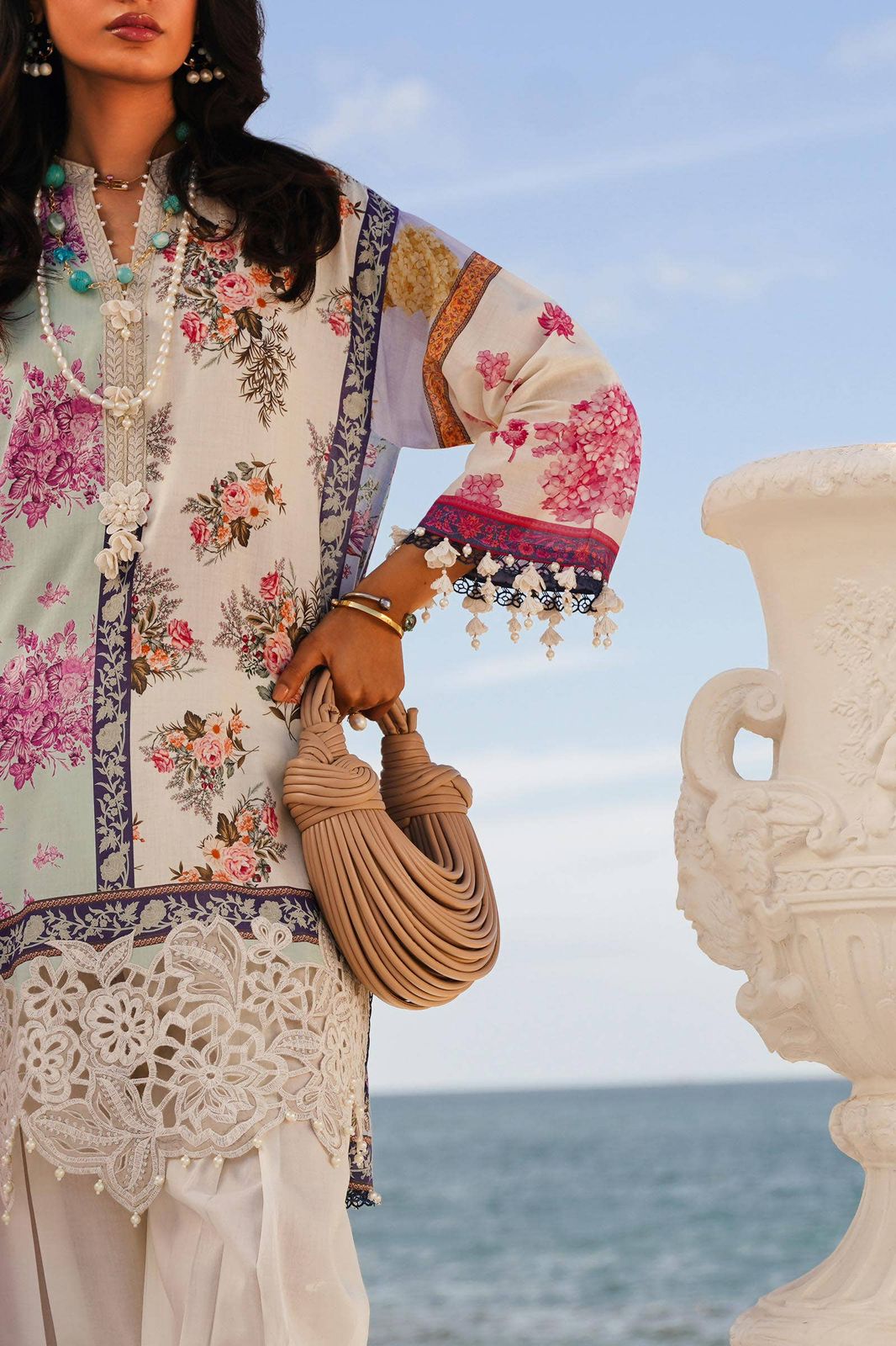 Embroidered Lawn 3 Piece Stitched Suit Ready To Wear