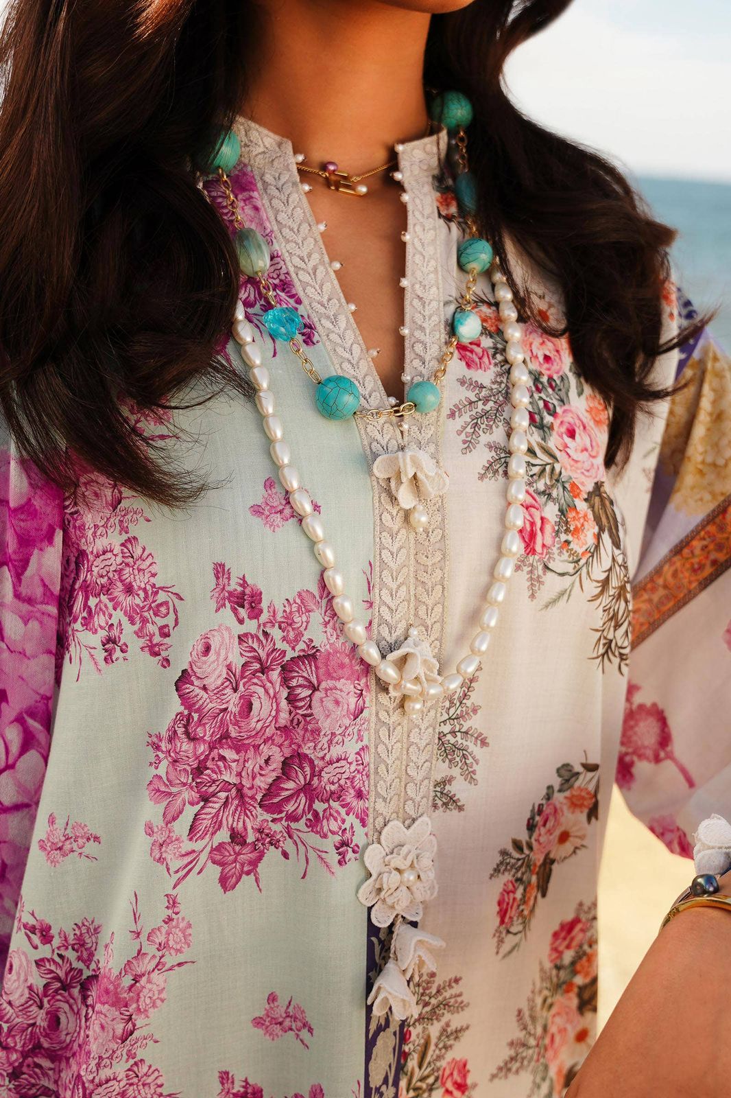 Embroidered Lawn 3 Piece Stitched Suit Ready To Wear