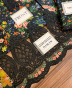 3 Piece Stitched Lawn Suit - Ready To Wear