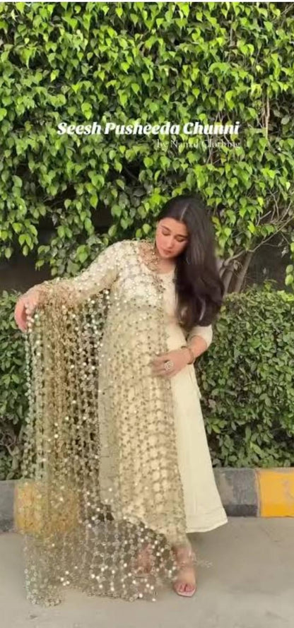 3 Piece Stitched Embroidery Dress - Ready To Wear