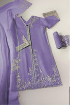 3 Piece Stitched Embroidery Dress - Ready To Wear