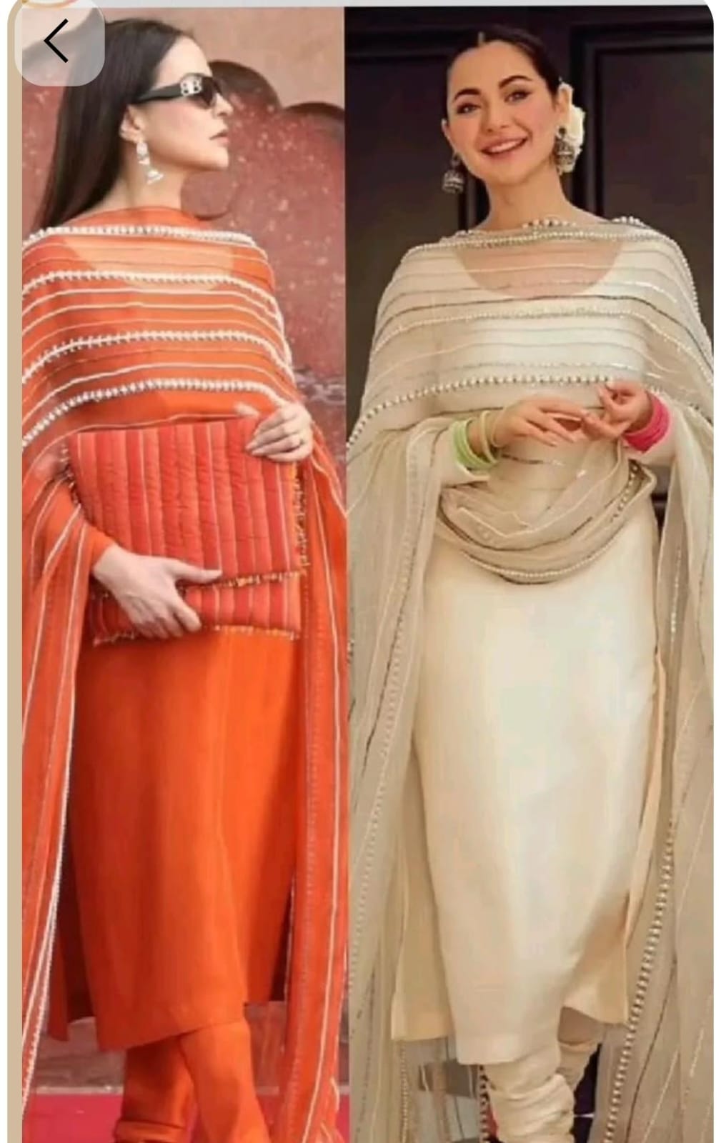 3 Piece Stitched Chiffon Dress - Ready To Wear