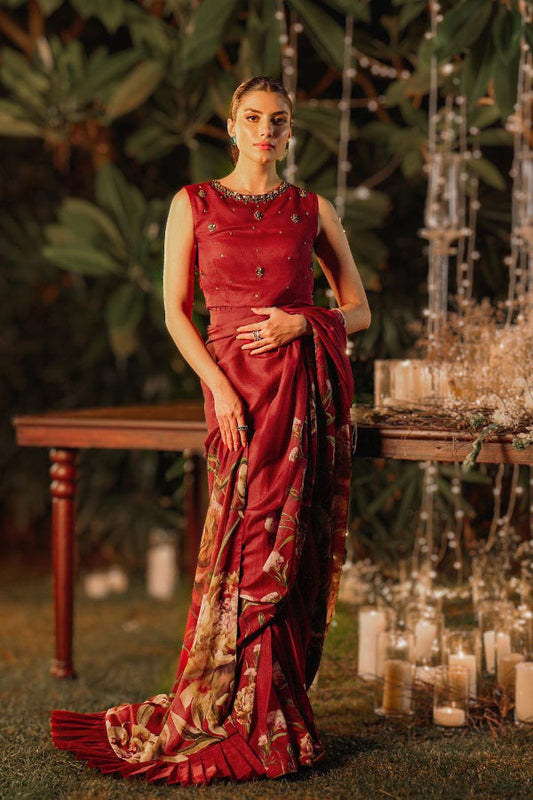Stitched Silk Saare - Ready To Wear