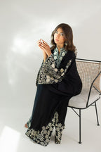 2 Piece Stitched Dhanak Dress - Ready To Wear