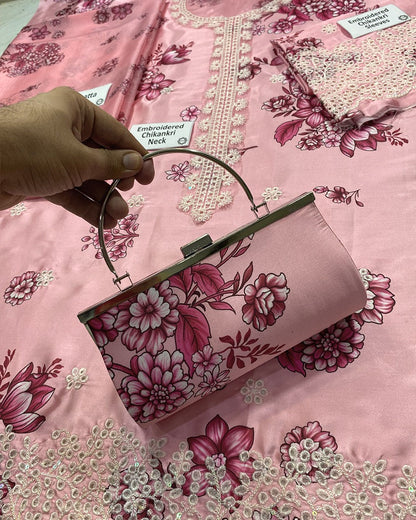 3 Piece Stitched Luxury Formal Dress - Ready To Wear