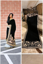 Ready Made Velvet Shawl