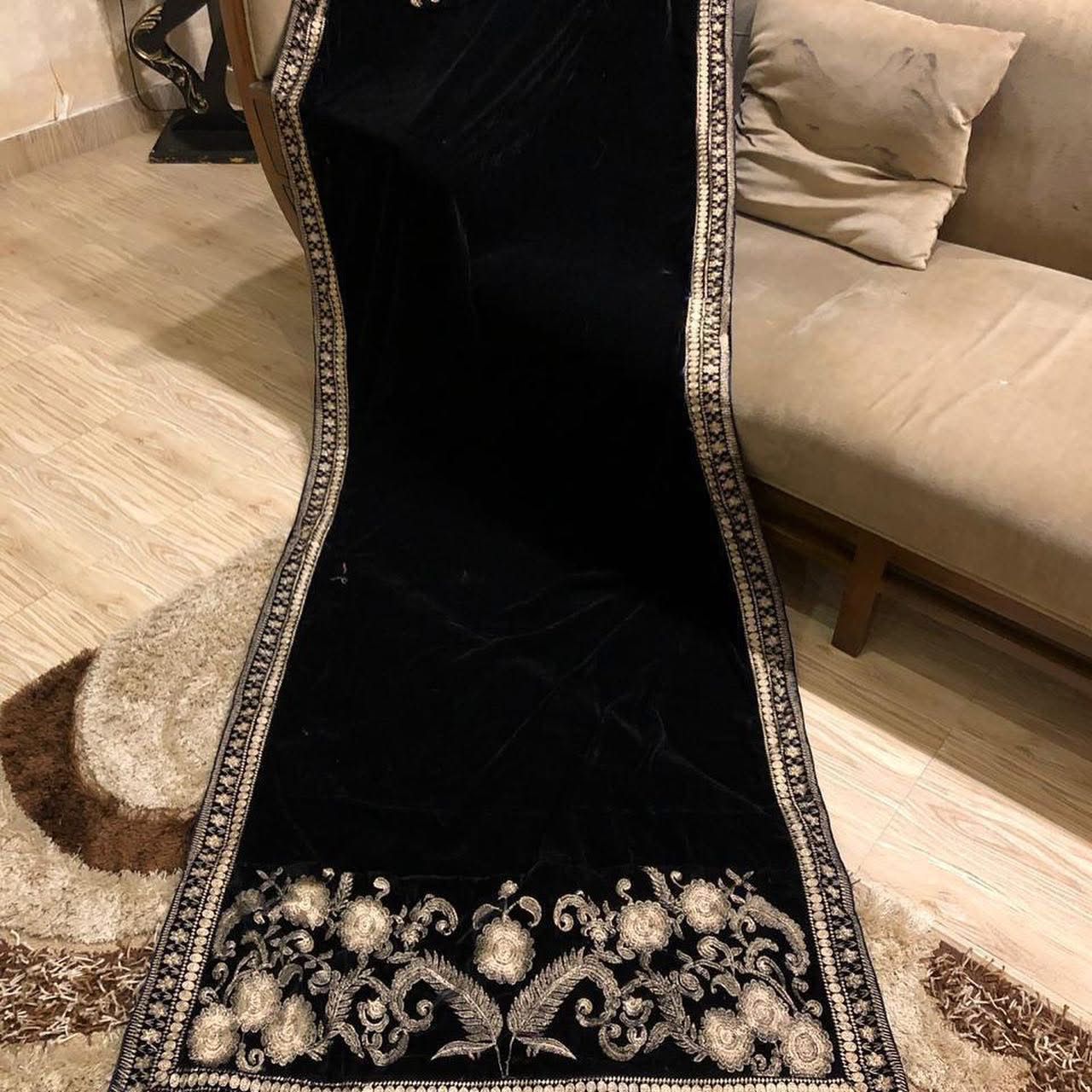 Ready Made Velvet Shawl