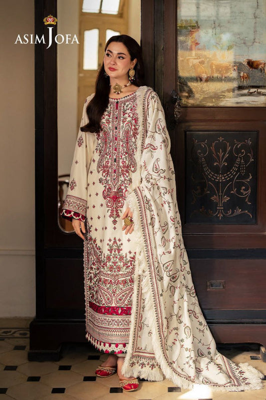 3 Piece Stitched Designer Dress - Ready To Wear