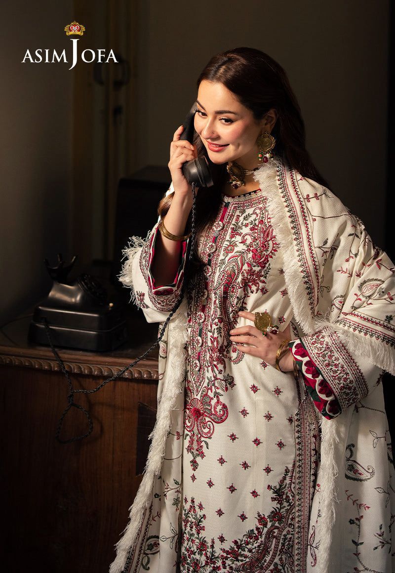 3 Piece Stitched Designer Dress - Ready To Wear