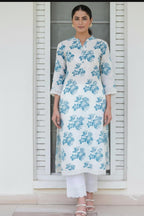 2 Piece Stitched Chikankari Dress - Ready To Wear