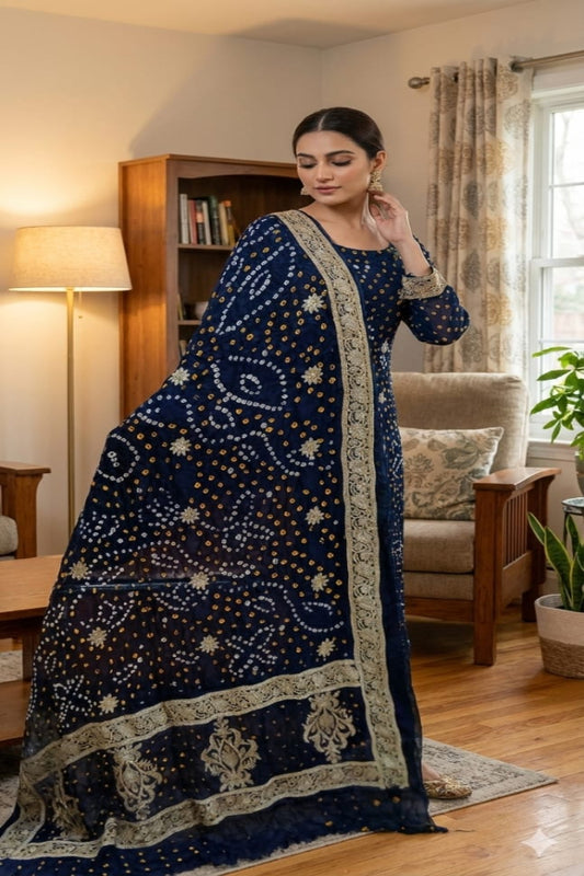 3 Piece Stitched   Silk  suit - Ready  to Wear