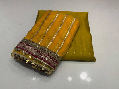 Soft Khadi Net Organza duppatta