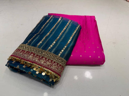 Soft Khadi Net Organza duppatta