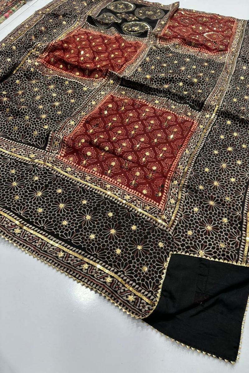 Ajrak Dupatta