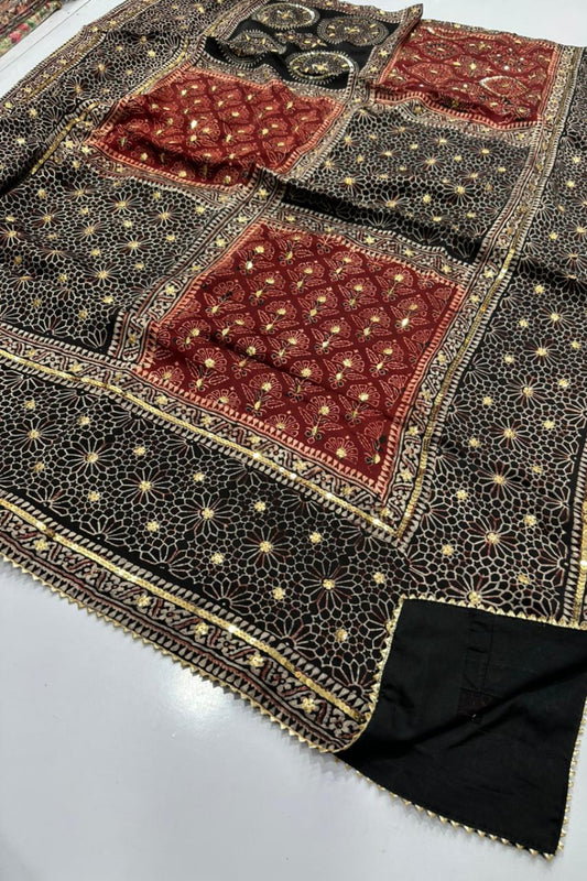 Ajrak Dupatta