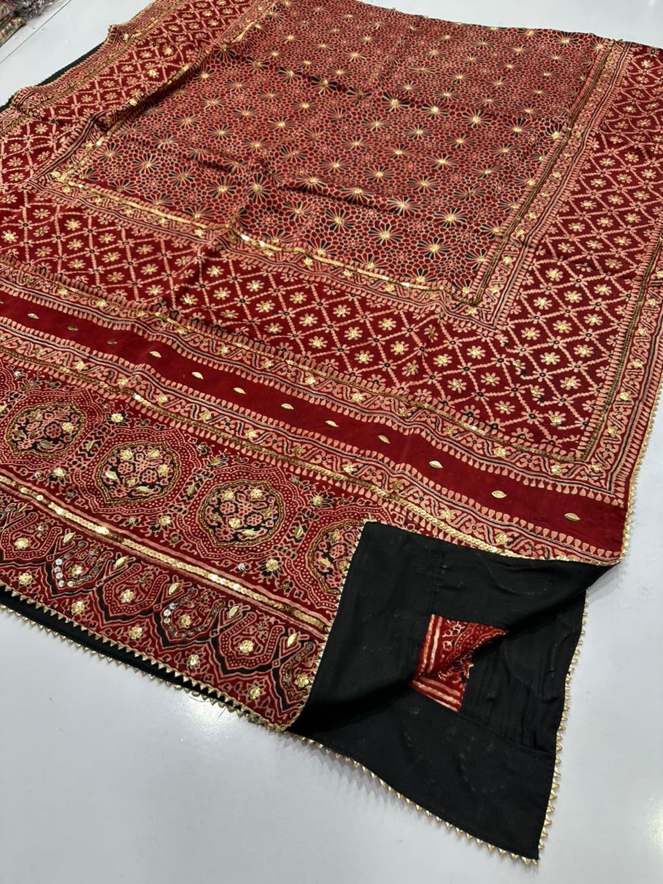 Ajrak Dupatta