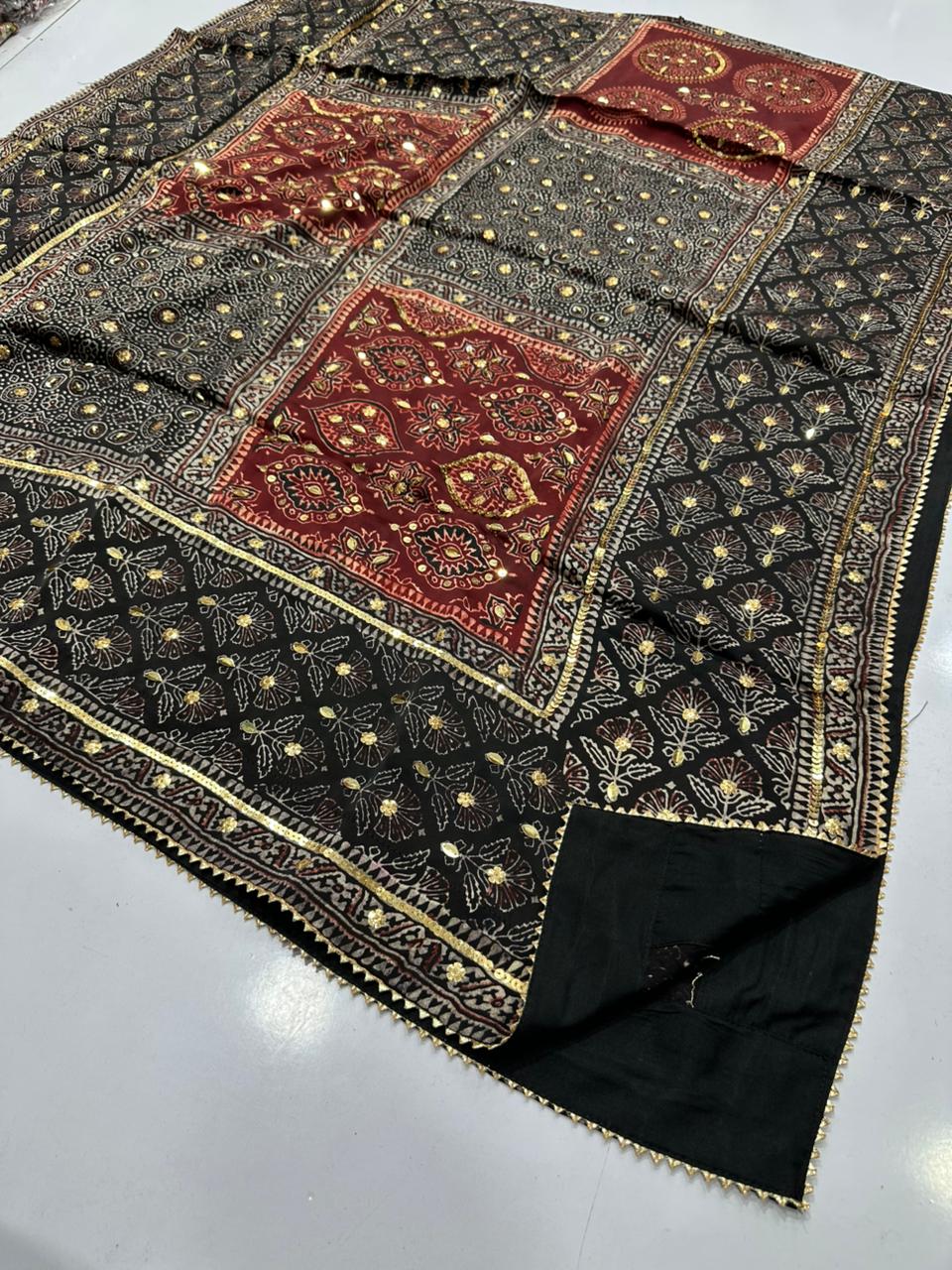 Ajrak Dupatta