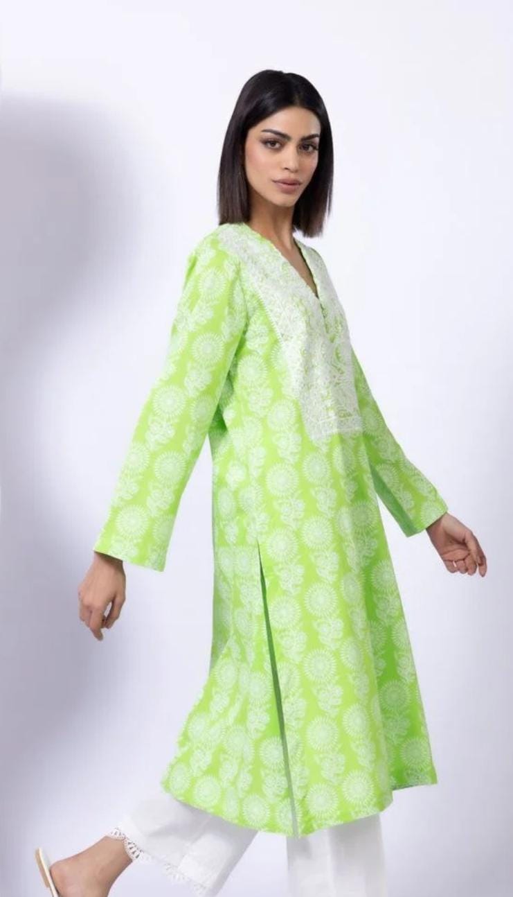 03-Piece Lawn Cotton Suit - Ready To Wear
