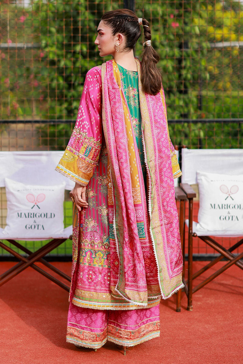 03-Piece Jacquard Swiss Lawn Suit - Ready To Wear