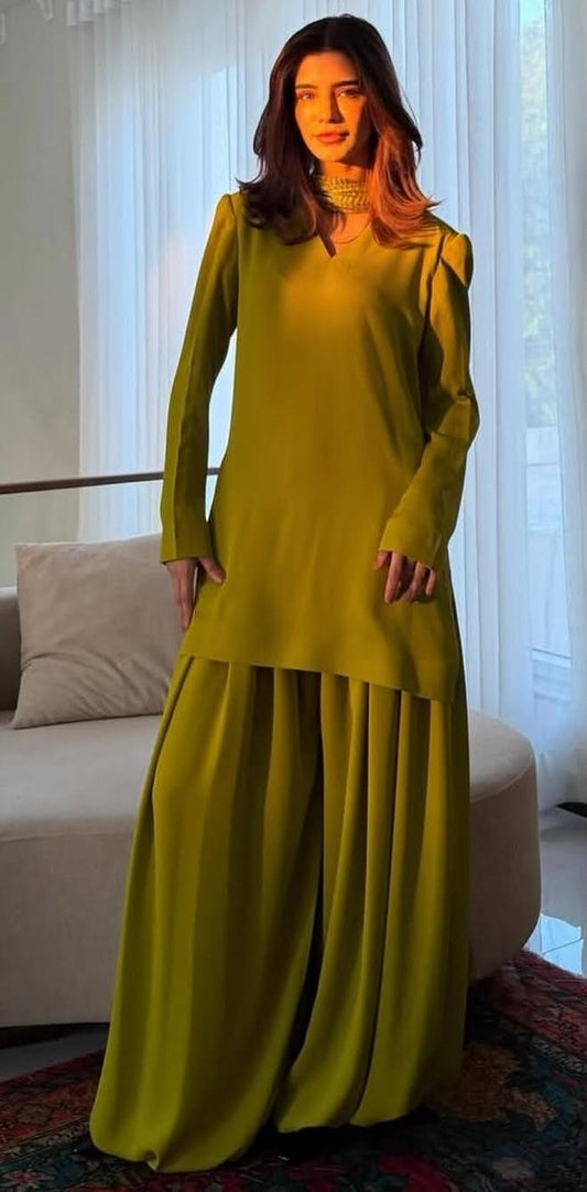 03-Piece Raw Silk Suit - Ready To Wear