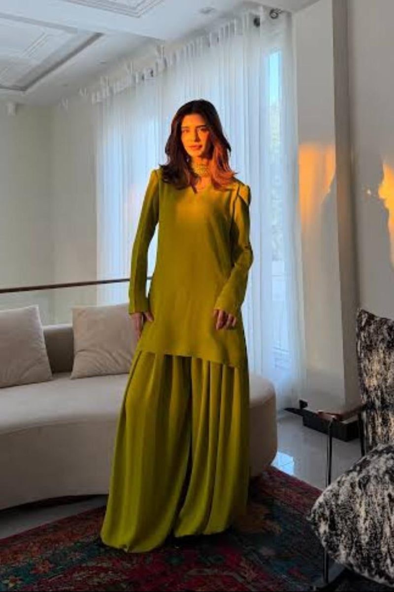 03-Piece Raw Silk Suit - Ready To Wear