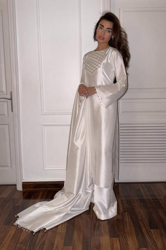 03-Piece Russian Silk Suit - Ready To Wear