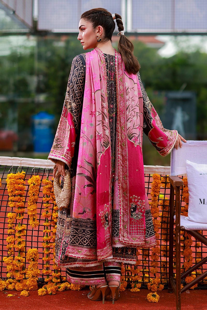 03-Piece  Suit With Embroidery - Ready To Wear